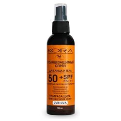 Солнцезащитный спрей для лица и тела SPF-50