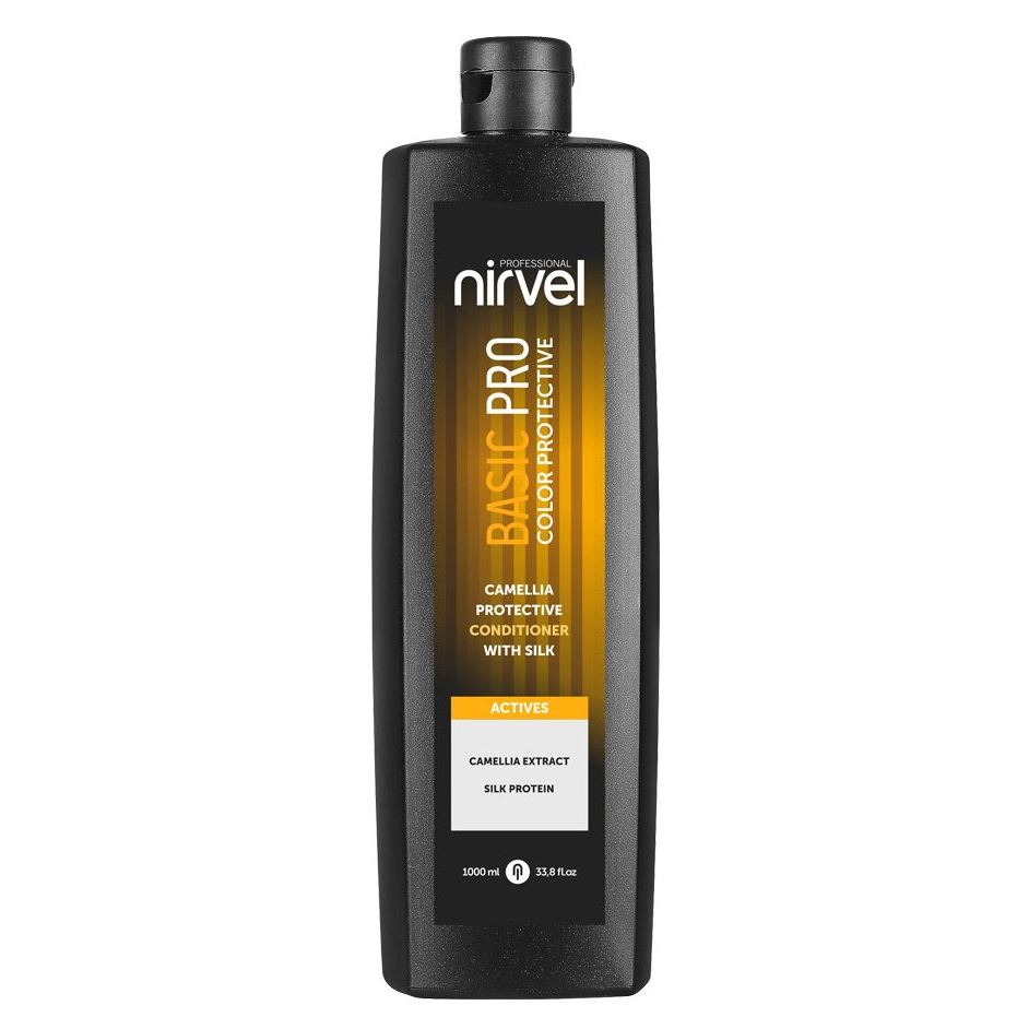 Nirvel Professional Basic Care Basic Pro Camellia & Silk Protein Protective Conditioner Кондиционер для волос с Экстрактами Камелии и протеинами Шелка/ 