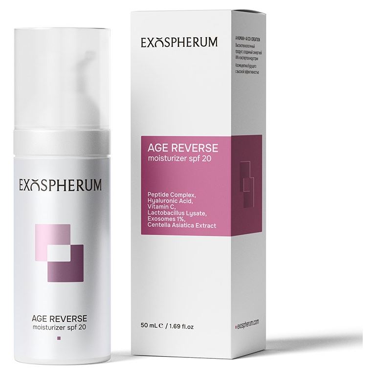 GiGi Exospherum EXO Age Reverse Moisturizer SPF20  Крем дневной антивозрастной пептидный с экзосомами