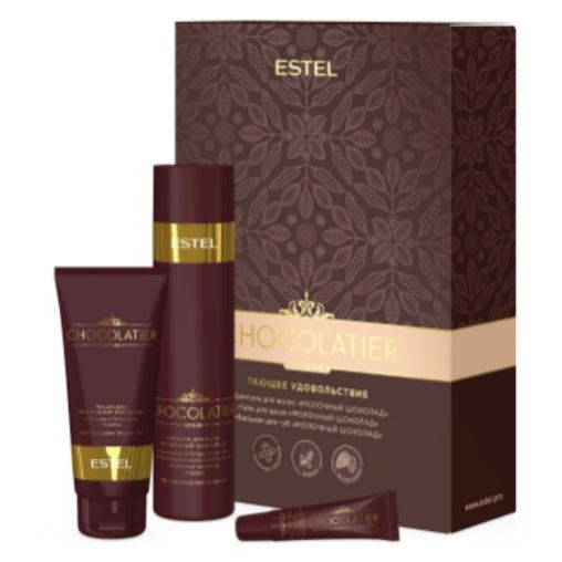Estel Professional Otium Chocolatier Набор Тающее удовольствие Набор: шампунь, бальзам для губ, гель для душа