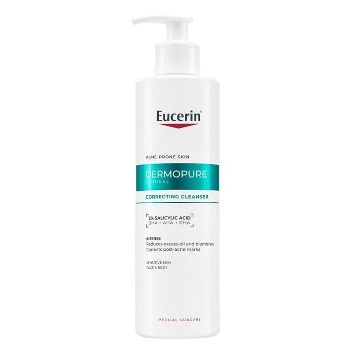 Eucerin Dermopure  DermoPure Clinical Гель для глубокого очищения с кислотами для проблемной кожи DermoPure Clinical Correcting Cleanser Intense