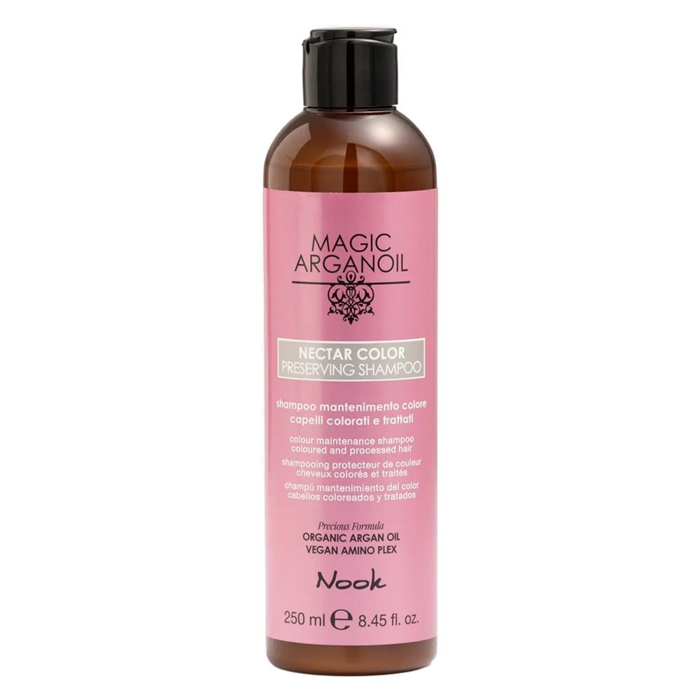Nook Magic Arganоil Nectar Color Preserving Shampoo  Шампунь для окрашенных, обесцвеченных и химически обработанных волос