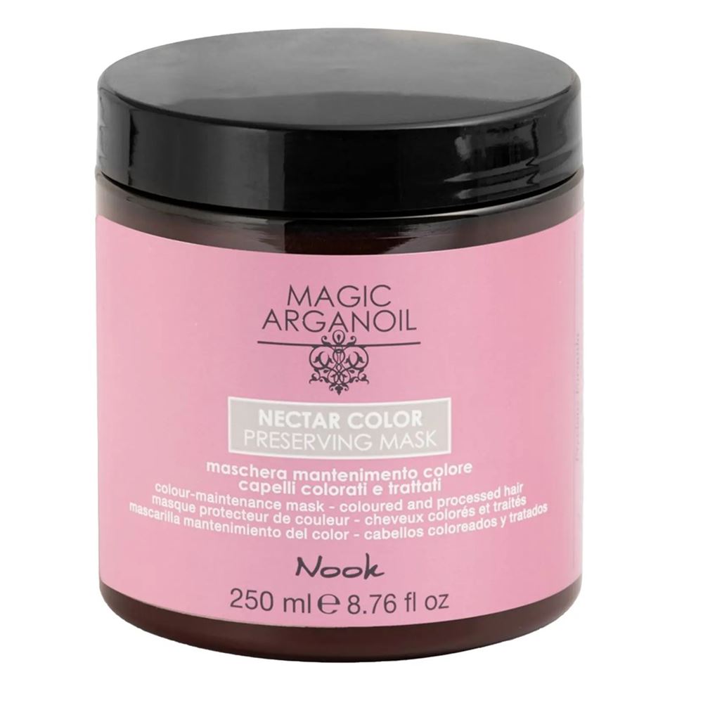 Nook Magic Arganоil Nectar Color Preserving Mask Ухаживающая стабилизирующая маска для окрашенных, обесцвеченных волос 