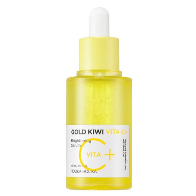 Holika Holika Face Care Gold Kiwi Vita C Plus Brightening Serum Сыворотка для лица с витамином С и ниацинамидом для сияния кожи 