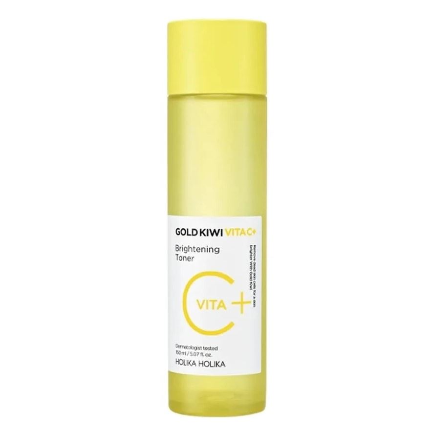 Holika Holika Face Care Gold Kiwi Vita C Plus Brightening Toner  Тонер для лица с витамином С и ниацинамидом для сияния кожи