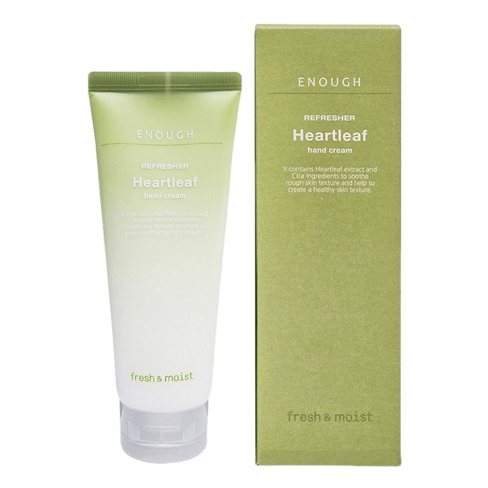 Enough Face Care Refresher Heartleaf Hand Cream  Освежающий и увлажняющий крем для рук с экстрактом хауттюйнии 
