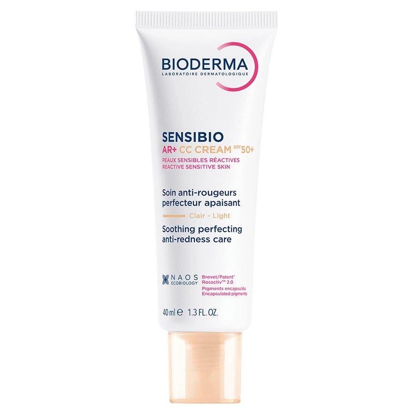 Bioderma Sensibio Sensibio AR+ Cream SPF50+ Успокаивающий СС крем для чувствительной кожи