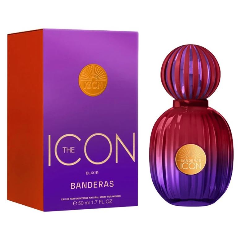 Antonio Banderas Fragrance The Icon Elixir For Women Сладкий цветочно-древесный женский арома