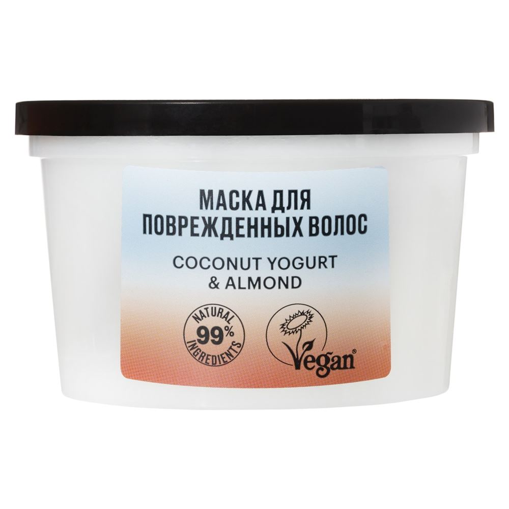 Organic Shop Hair Care Coconut Yogurt & Almond Маска для поврежденных волос  Маска для поврежденных волос «Восстанавливающая»