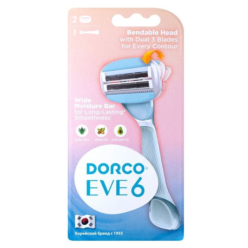 DORCO Woman Женский станок для бритья Eve 6 Женский станок для бритья
