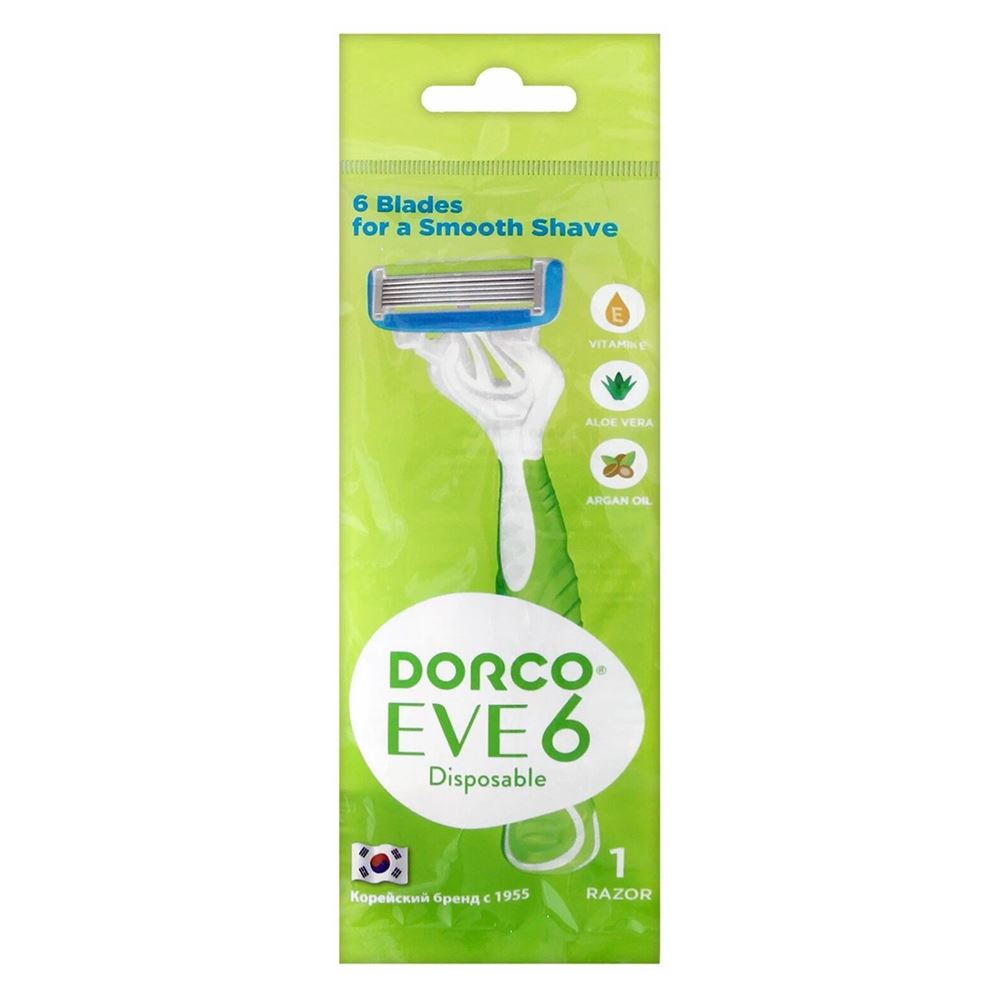DORCO Woman Станок для бритья одноразовый EVE 6 Disposable Станок для бритья одноразовый