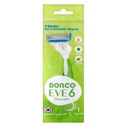 Станок для бритья одноразовый EVE 6 Disposable