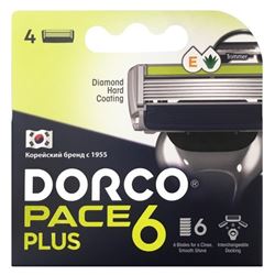 Kассеты для бритья c триммером Dorco Pace 6