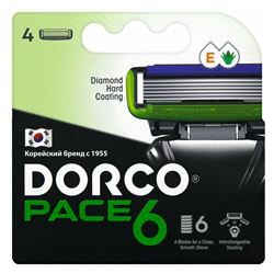 Kассеты для бритья Dorco Pace 6