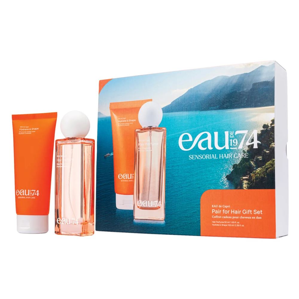 EAUde1974  EAU de Capri Набор EAU de Capri Pair for Hair Gift Set Набор для волос: Крем для укладки + Парфюм для волос " Капри"