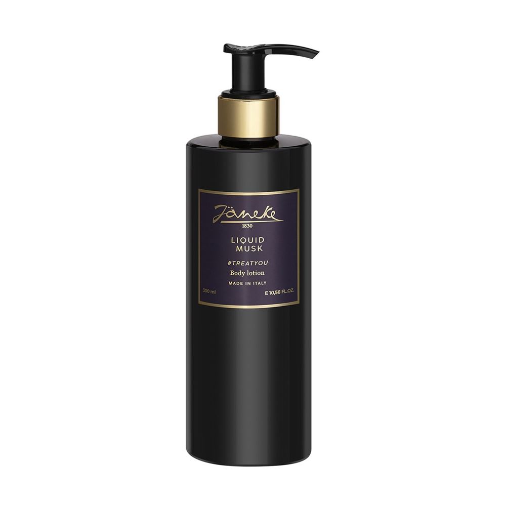 Janeke Body Care Liquid Musk Body Lotion  Смягчающий лосьон для тела с древесно-мускусным ароматом