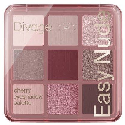 Divage Make Up Easy Nude Cherry Eyeshadow Palette Палетка теней для век