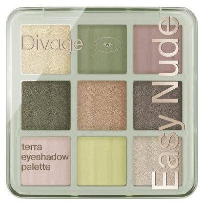 Divage Make Up Easy Nude Terra Eyeshadow Palette Палетка теней для век