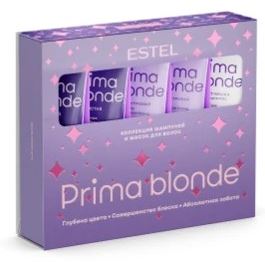 Estel Professional Otium Prima Blonde Набор мини-туб  Набор шампуней и масок для волос 