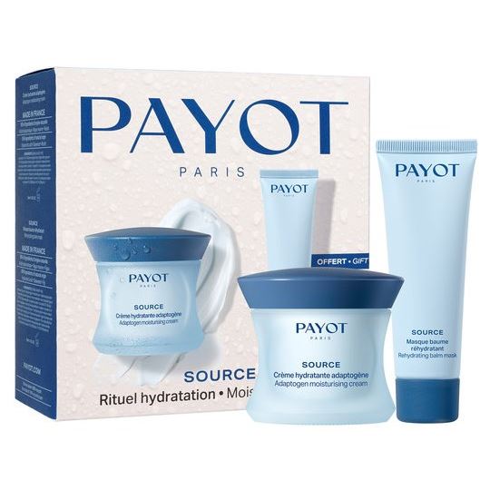 Payot Les Hydro-Nutritive Source Moisturizing Ritual Set Набор для увлажняющего ухода за кожей лица с морскими водорослями