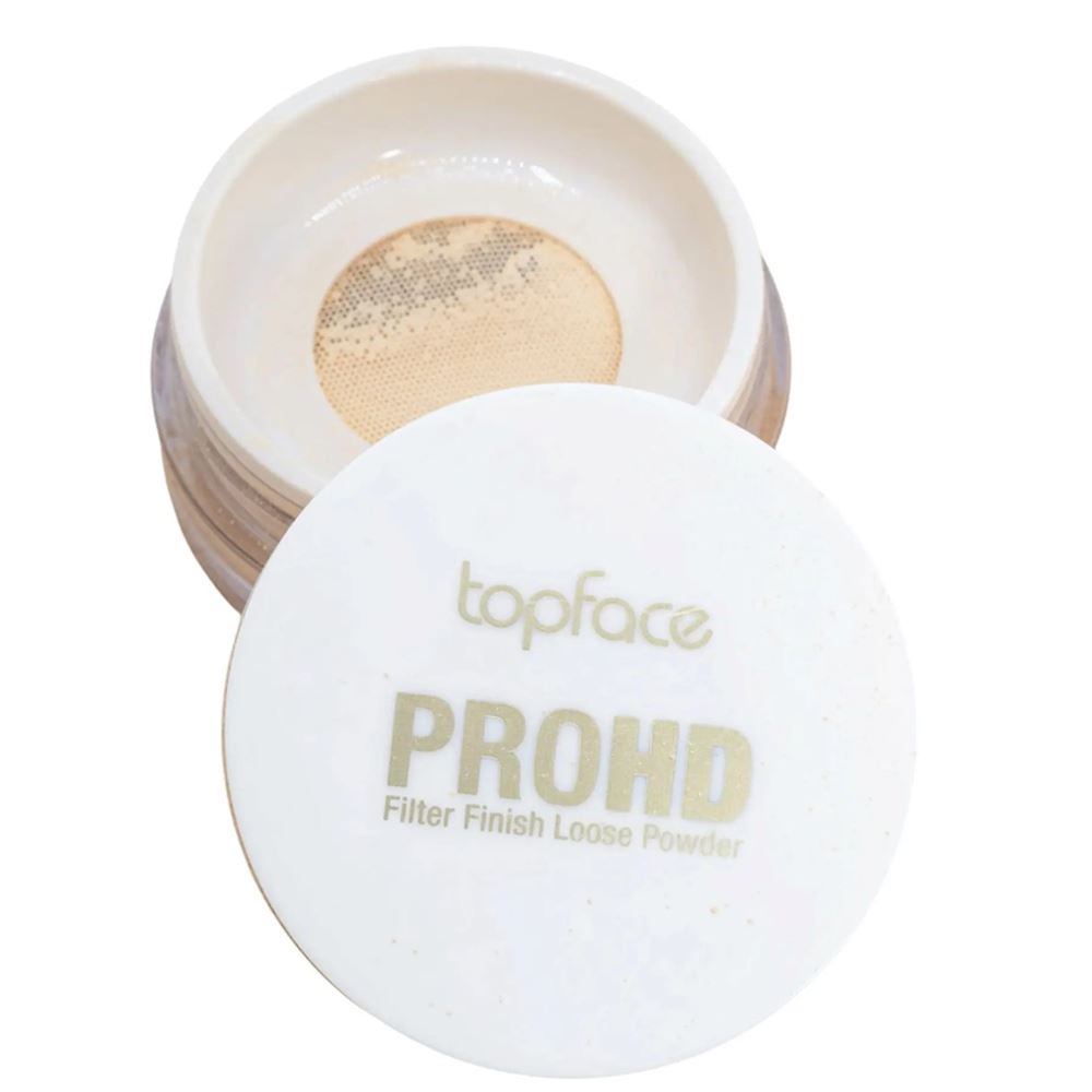 Topface Make Up ProHD Filter Finish Loose Powder Рассыпчатая пудра для лица