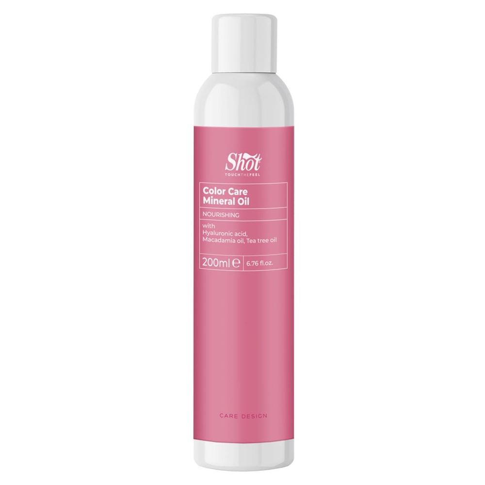 Shot Care&Glamour Design Color Care Mineral Oil Минеральное масло с гиалуроновой кислотой