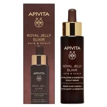Apivita Hair Care Royal Jelly Elixir Revitalizing Scalp Serum Сыворотка для кожи головы с эликсиром Маточного молочка
