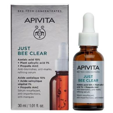 Apivita Just Bee Just Bee Clear Serum Корректирующая сыворотка против несовершенств кожи