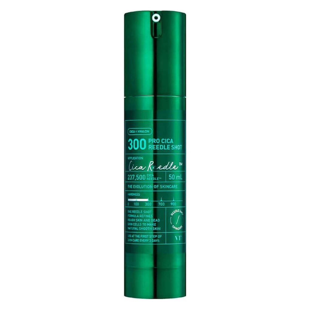 VT Cosmetics Cica  Pro Cica Reedle Shot 300 Интенсивный бустер с микроиглами для чувствительной кожи 