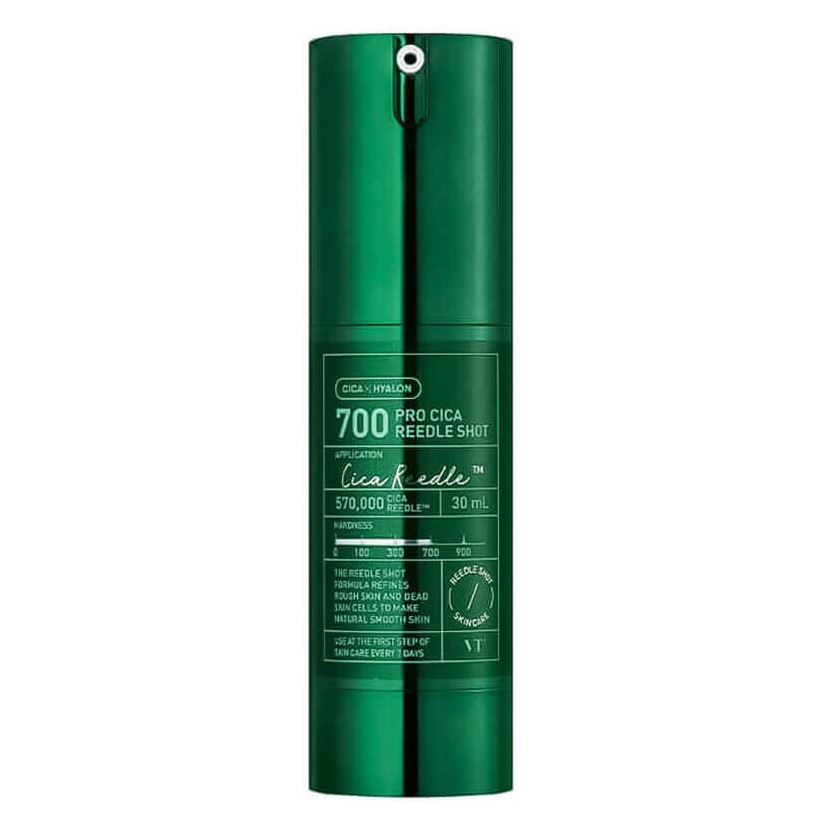 VT Cosmetics Cica  Pro Cica Reedle Shot 700 Ночной бустер с микроиглами для чувствительной кожи