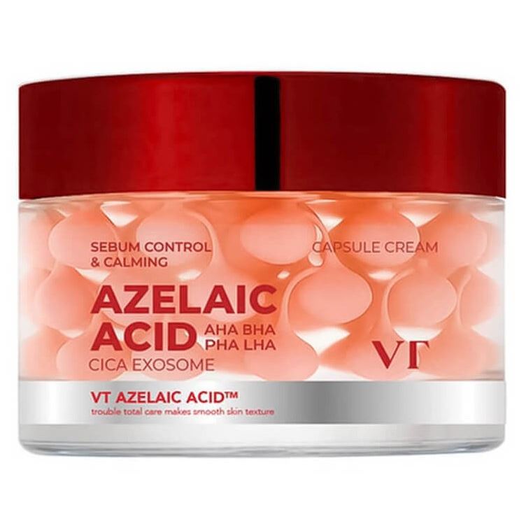 VT Cosmetics Azelaic Azelaic Acid Capsule Cream Себорегулирующий капсульный крем с азелаиновой кислотой 