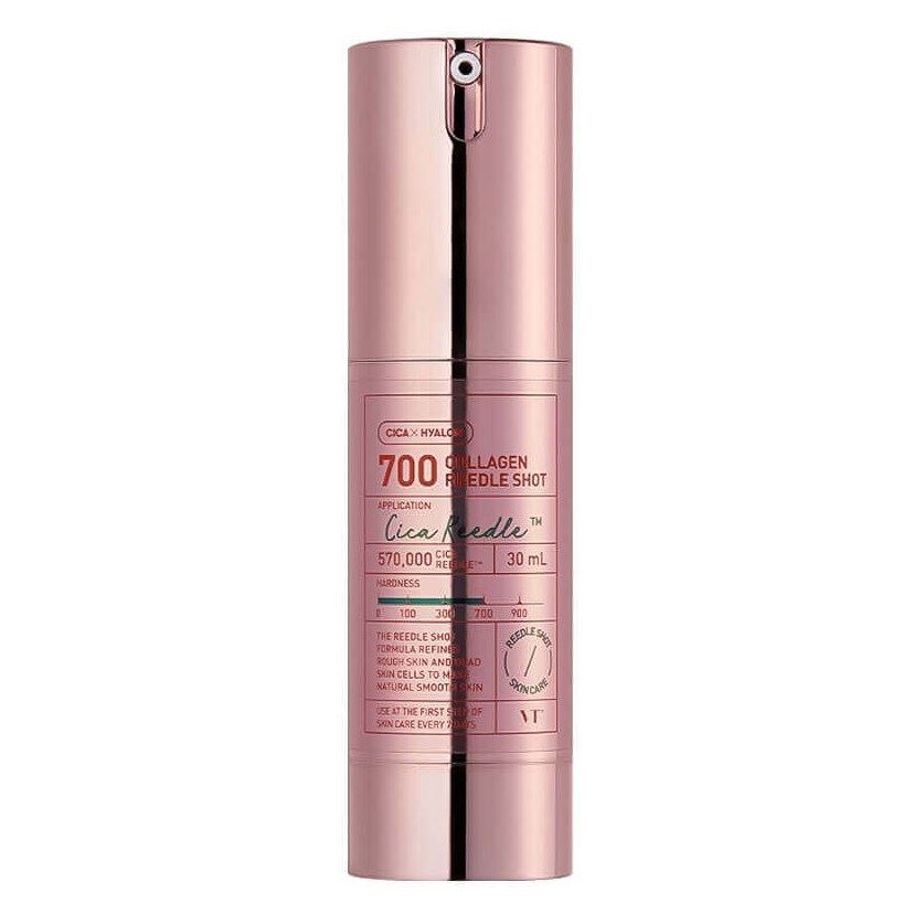 VT Cosmetics Collagen Collagen Reedle Shot 700 Ночная бустер-сыворотка с микроиглами и коллагеном 