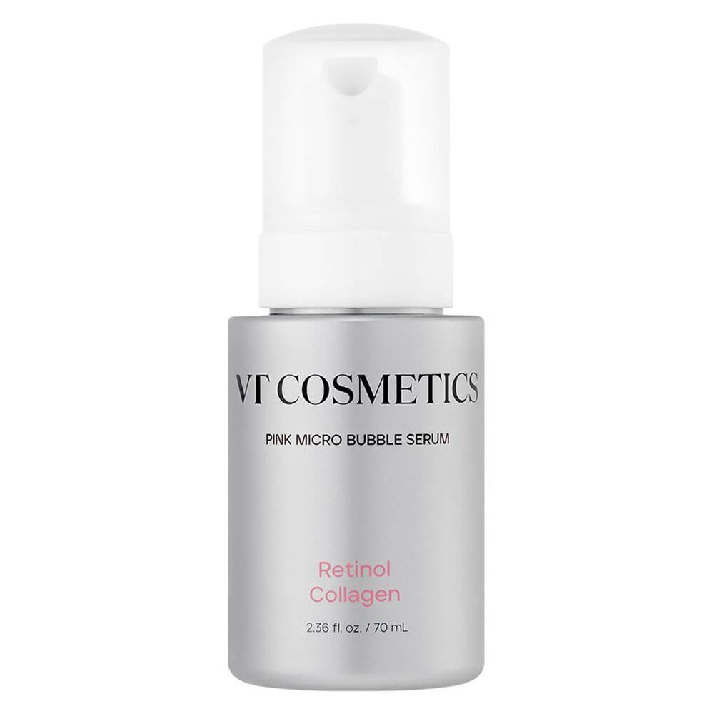 VT Cosmetics Collagen Retinol Collagen Pink Micro Bubble Serum Пузырьковая сыворотка с ретинолом 