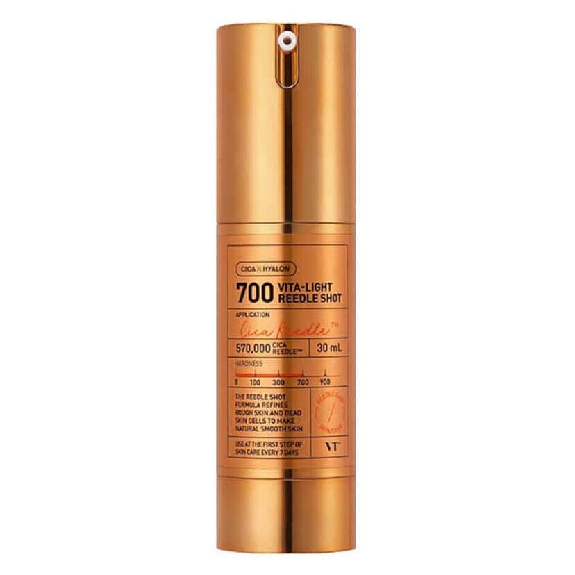 VT Cosmetics Vita-Light Vita-Light Reedle Shot 700 Ночная бустер-сыворотка с микроиглами и витамином C 
