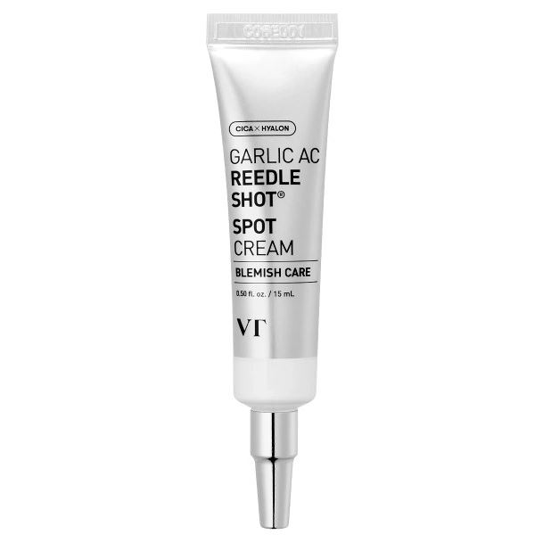 VT Cosmetics Garlic AC Garlic AC Reedle Shot Spot Cream Локальный крем с микроиглами и экзосомами чеснока против воспалений