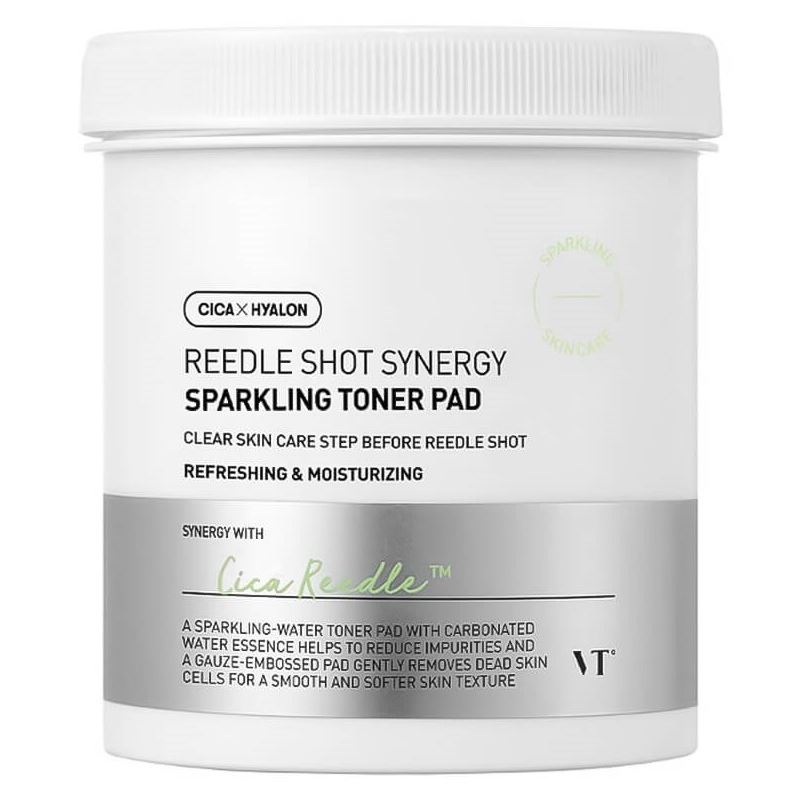 VT Cosmetics Reedle Shot Reedle Shot Synergy Sparkling Toner Pad Обновляющие пэды с газированной водой