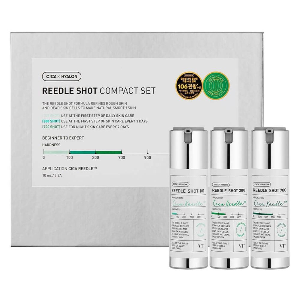 VT Cosmetics Reedle Shot Reedle Shot Compact Set Набор мини-сывороток с микроиглами 