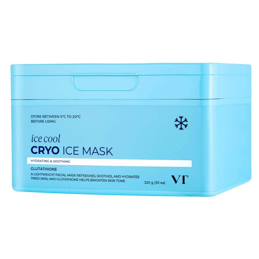 VT Cosmetics Glutathione Cryo Ice Mask Набор охлаждающих тканевых масок с глутатионом 