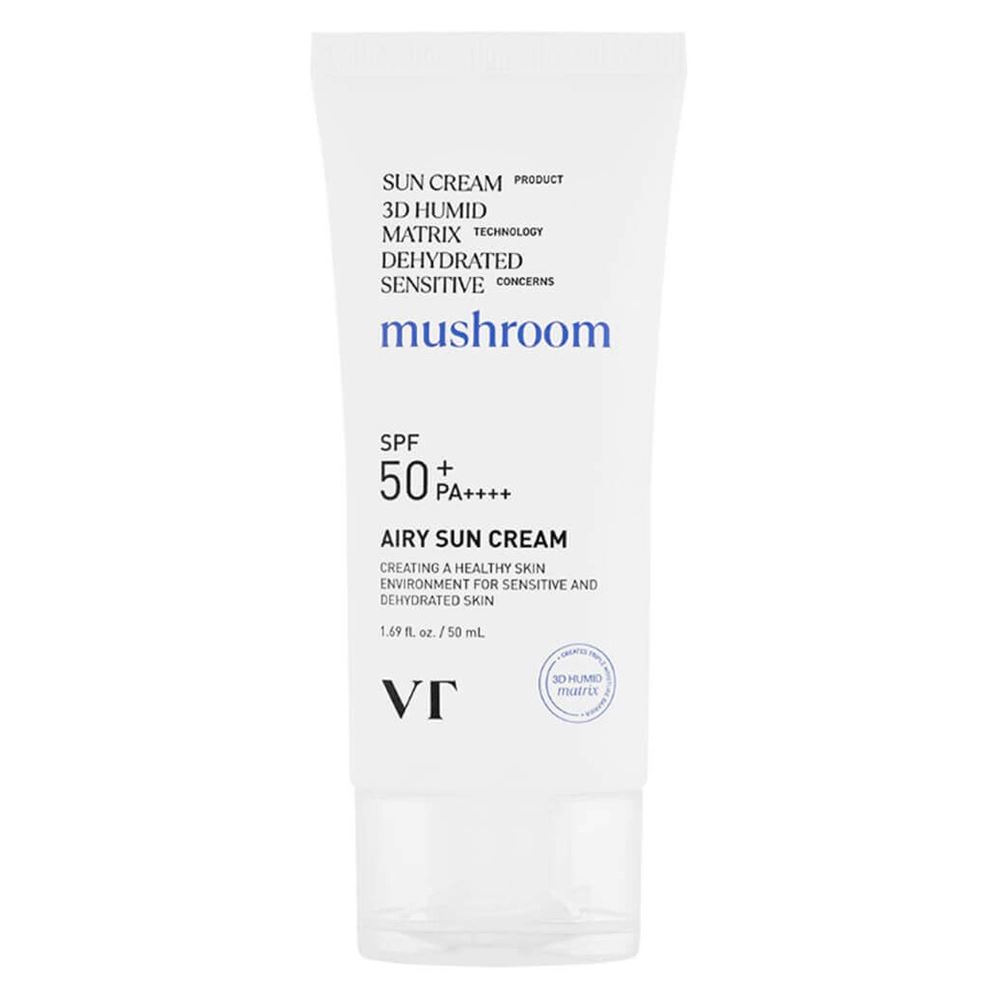VT Cosmetics Reedle Shot Airy Sun Cream SPF50+ PA++++ Увлажняющий солнцезащитный крем с грибом тремелла 