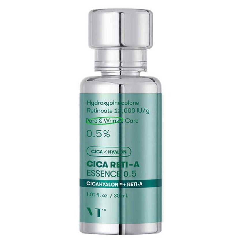 VT Cosmetics Cica Reti-A  Cica Reti-A Essence 0.5 Интенсивная бустер-эссенция с ретинолом и центеллой