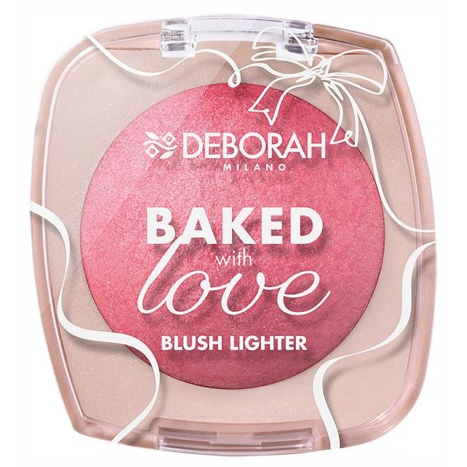 Deborah Milano Make Up Baked With Love Blush Lighter Запеченые румяна-хайлайтер 
