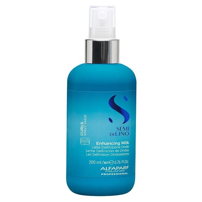 Alfaparf Milano Semi Di Lino Discipline Semi Di Lino Curls Enhancing Milk Несмываемое молочко для волнистых и вьющихся волос