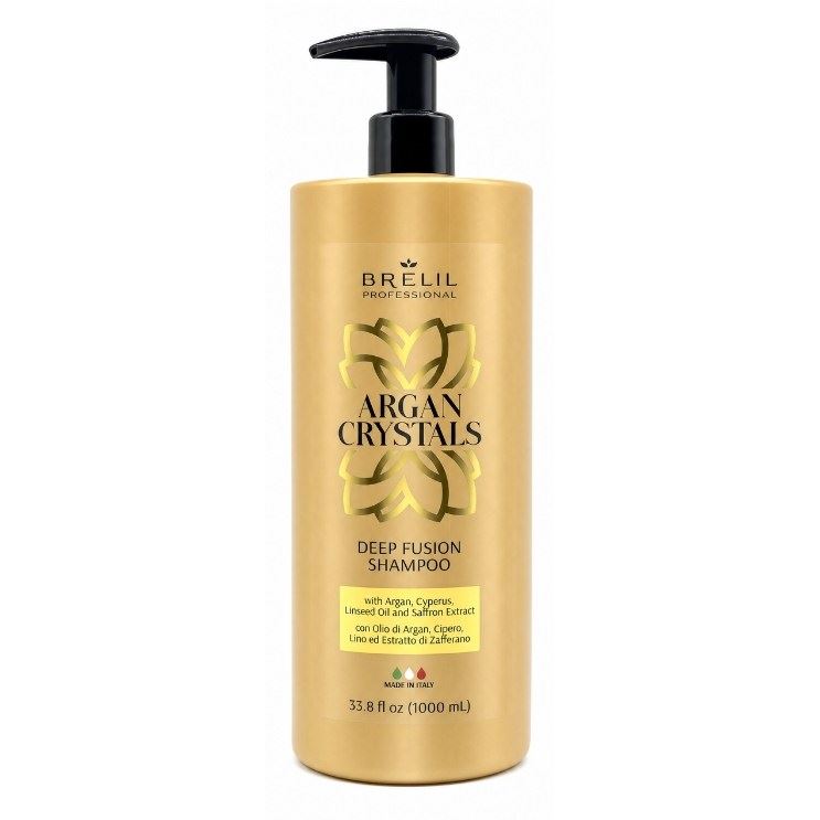 Brelil Professional Argan Oil Crystals  Deep Fusion Shampoo Argan Crystals Шампунь на основе арганового масла
