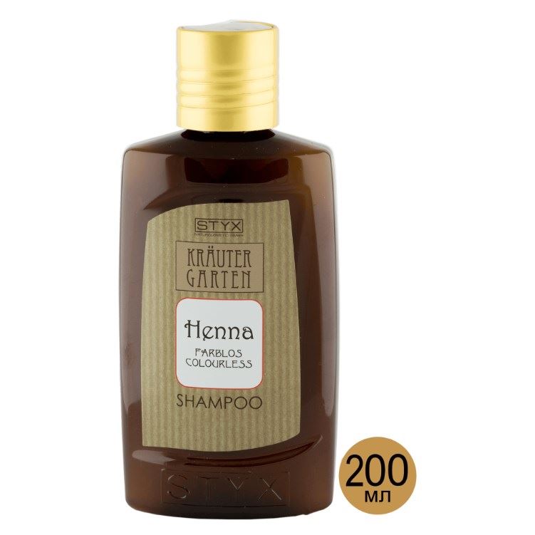 STYX Henna Шампунь с Хной бесцветный Шампунь для укрепления волос Хенна бесцветный