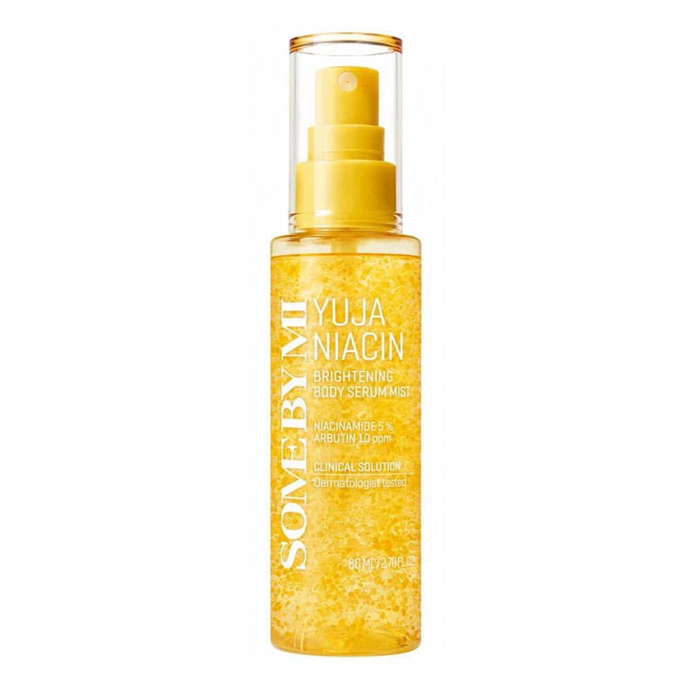 Some By Mi Faсe Care Yuja Niacin Brightening Body Serum Mist Выравнивающий тон кожи мист для тела с экстрактом юдзу и ниацинамидом