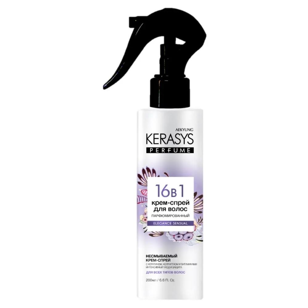 KeraSys Hair Care  Спрей-крем для волос 16в1 Elegance Sensual Несмываемый спрей-крем для волос