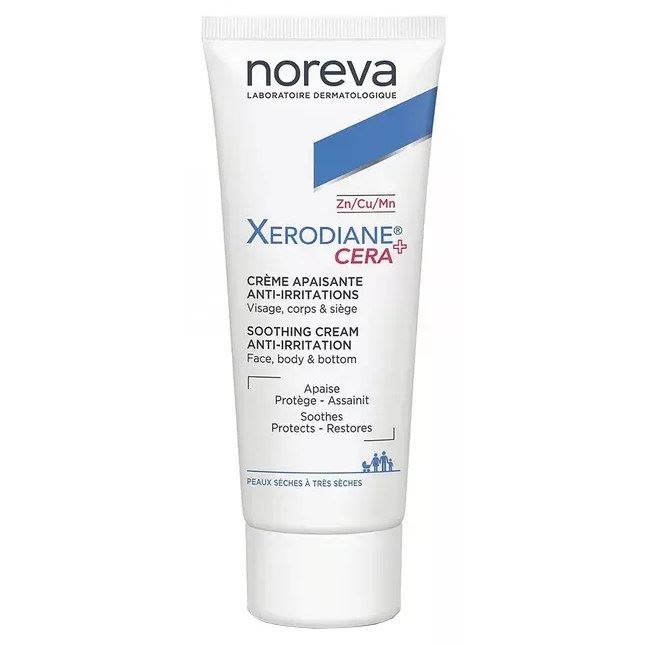 Noreva Xerodian Xerodiane Cera+ Soothing Cream Увлажняющий крем против сухости кожи
