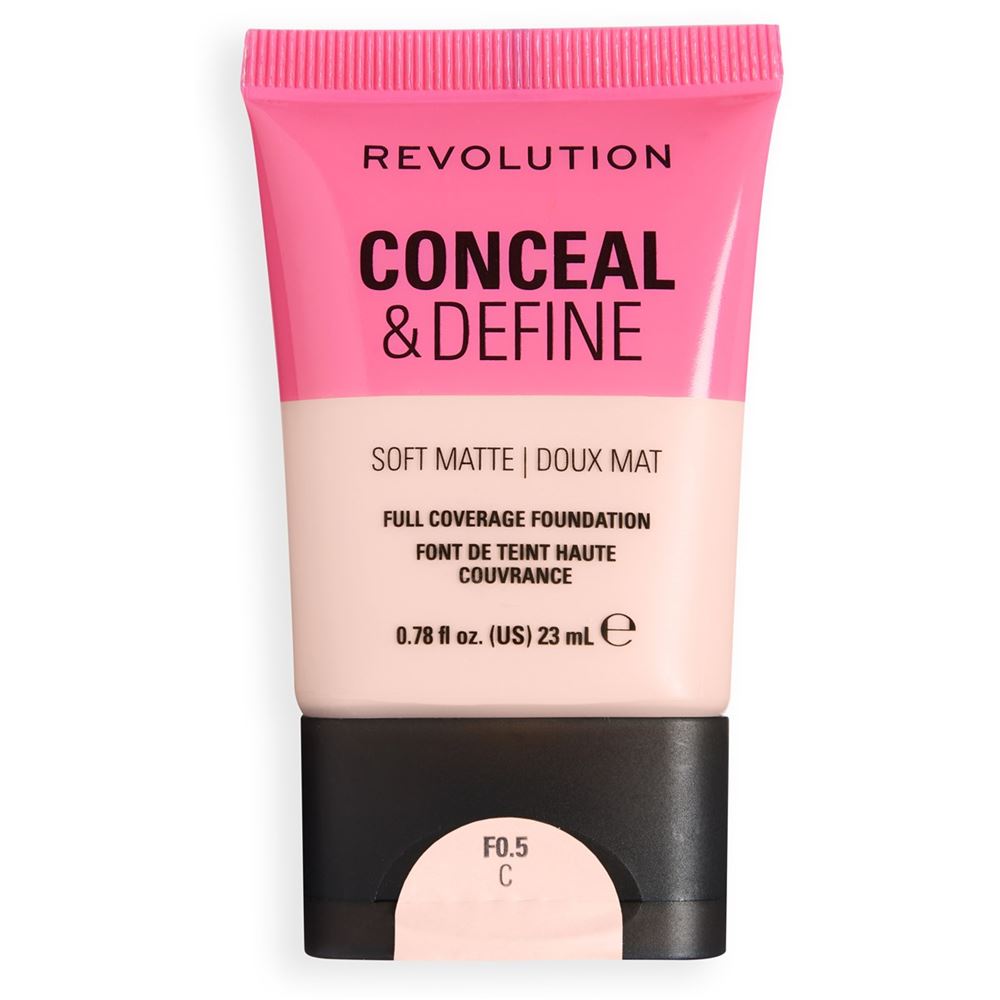 Revolution Makeup Make Up Conceal & Define Soft Matte Full Тональная основа