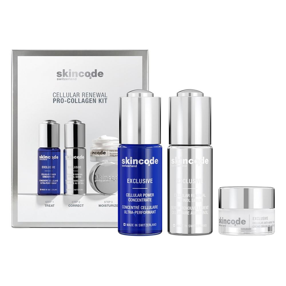 Skincode Anti-Age  Набор Cellular Renewal Pro-Collagen Kit Набор для клеточного обновления и выработки коллагена 