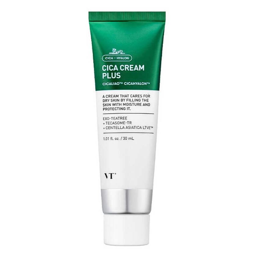 VT Cosmetics Cica  Cica Cream Plus Успокаивающий крем-гель для чувствительной кожи с экстрактом центеллы азиатской